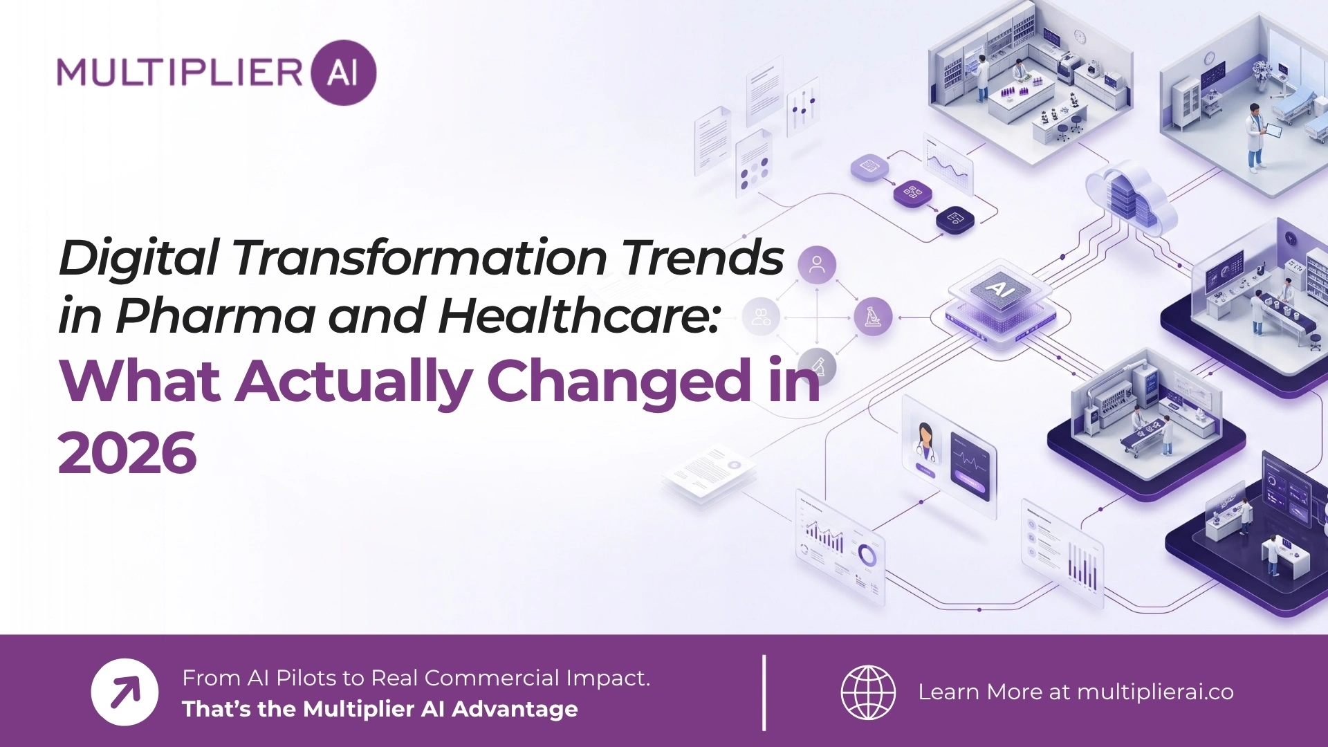 Digital Transformation Trends in Pharma and Healthcare: What Actually Changed in 2026