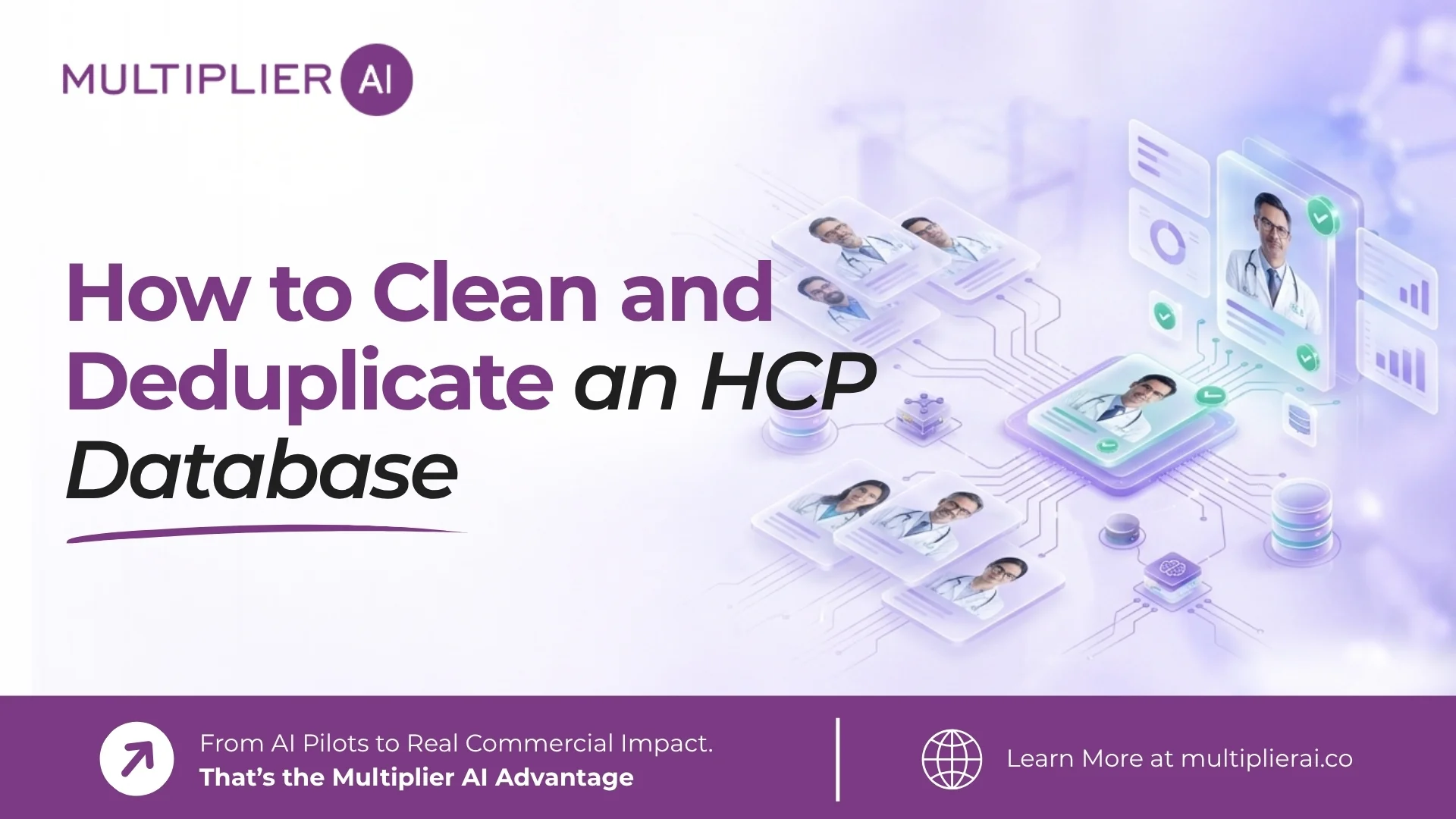 How to Clean and Deduplicate an HCP Database