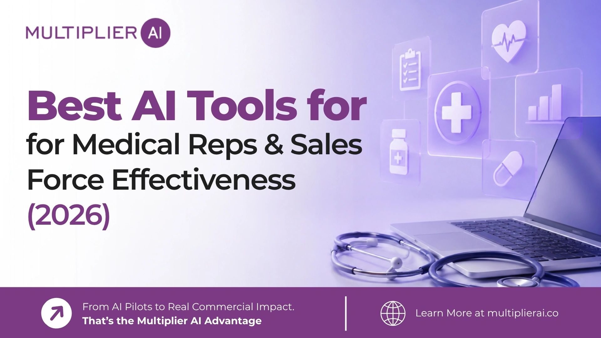 Best AI Tools for Medical Reps & Sales Force Effectiveness (2026)