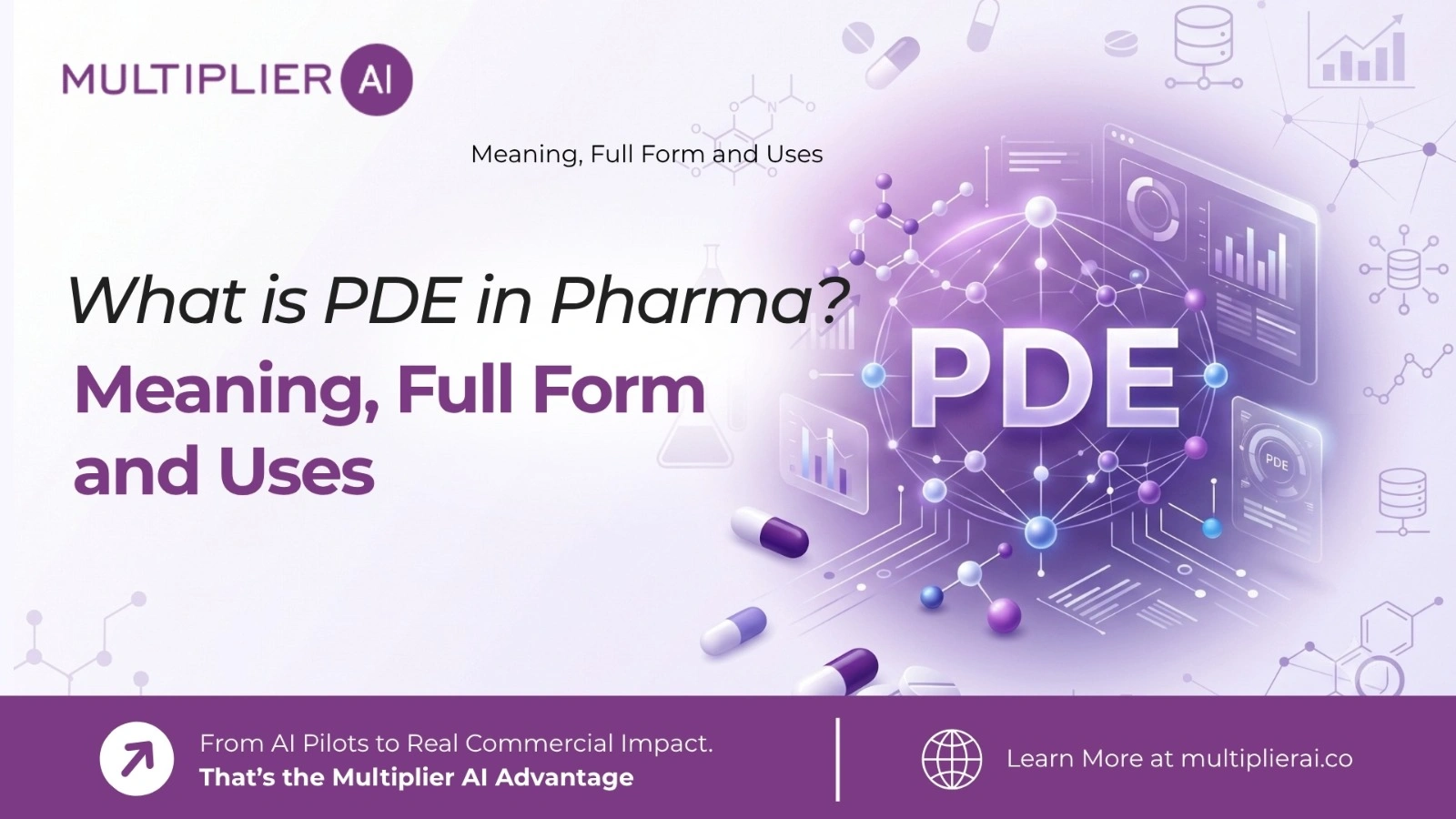 What is PDE in Pharma? Meaning, Full Form and Uses